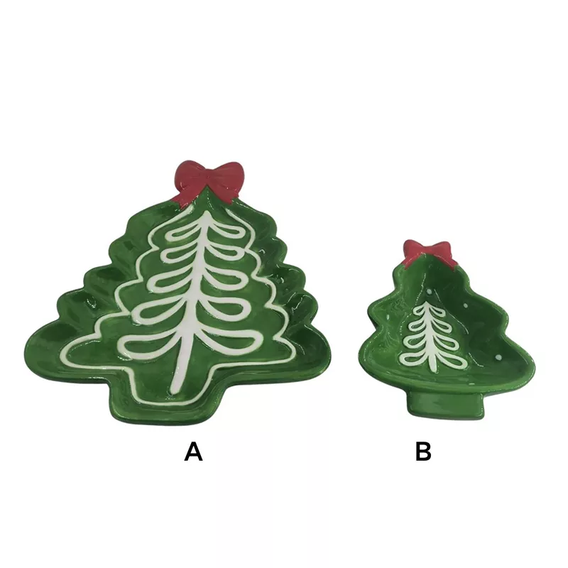 لوحة شجرة عيد الميلاد مرسومة باليد هدية العيد