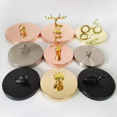 غطاء جرة شمعة مخصصة