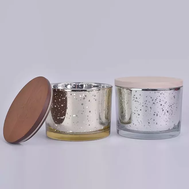 حامل شمعة زجاجية مستديرة حامل شمعة زجاجية مستديرة